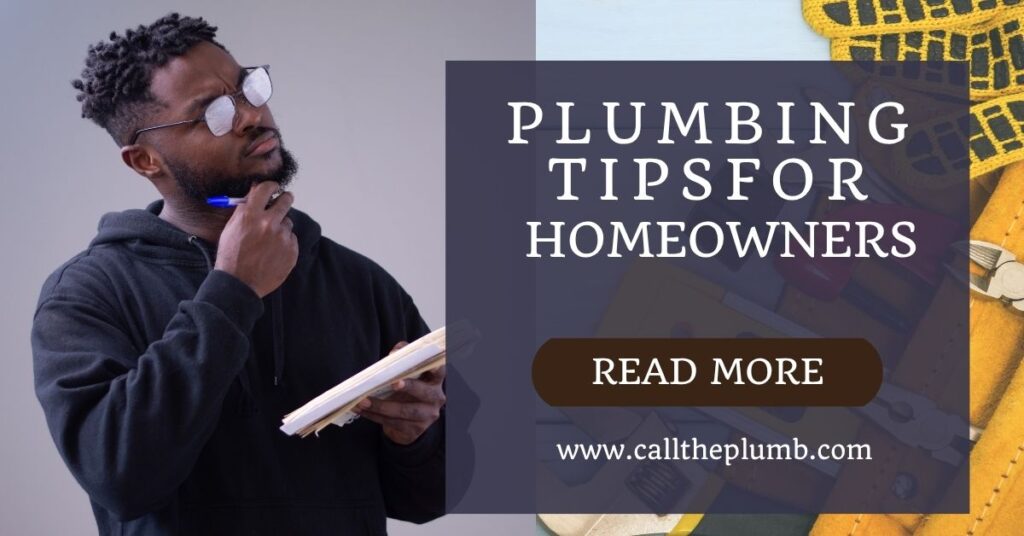 Plumbing Tips for Homeowners