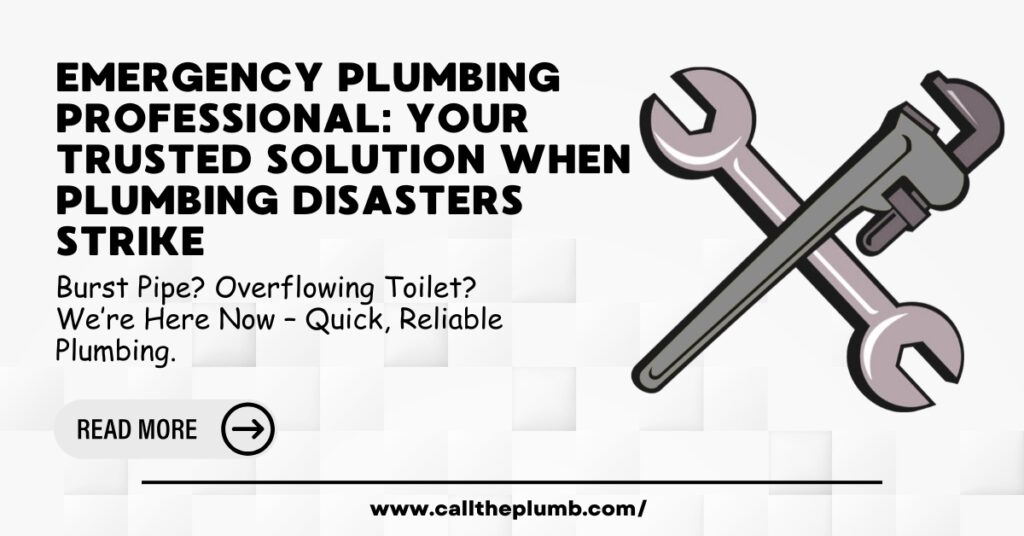 Emergency plumbing