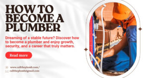 How to become a plumber
