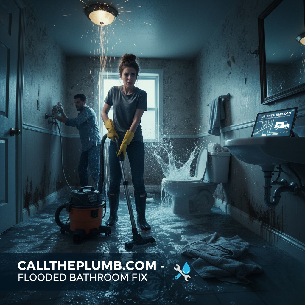 flooded bathroom fix