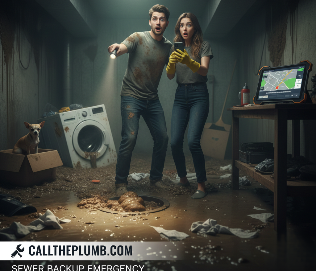 sewer backup emergency