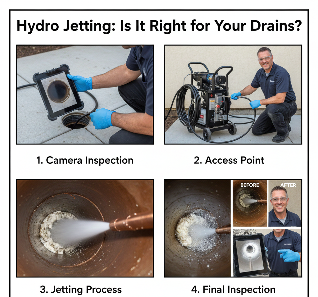 hydro jetting drains