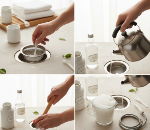 unclog drain naturally