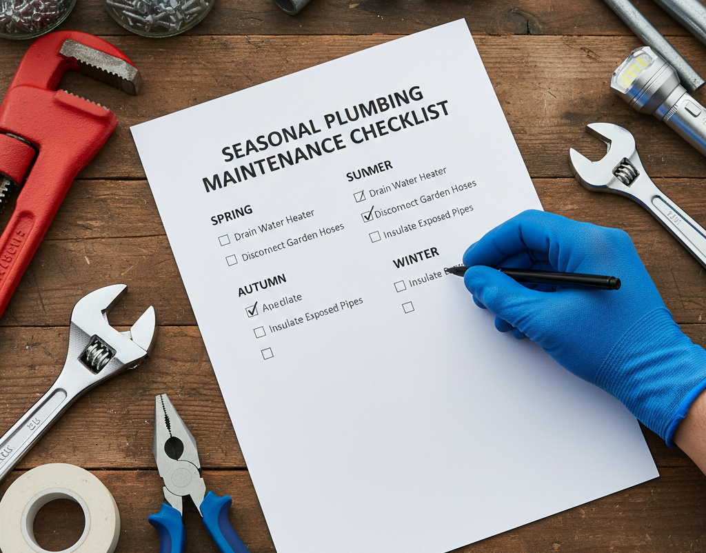 plumbing maintenance checklist
