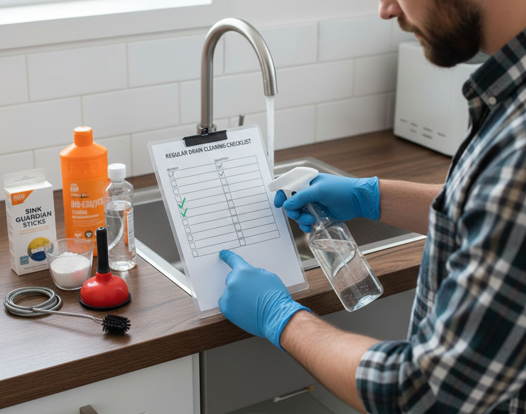 regular drain cleaning