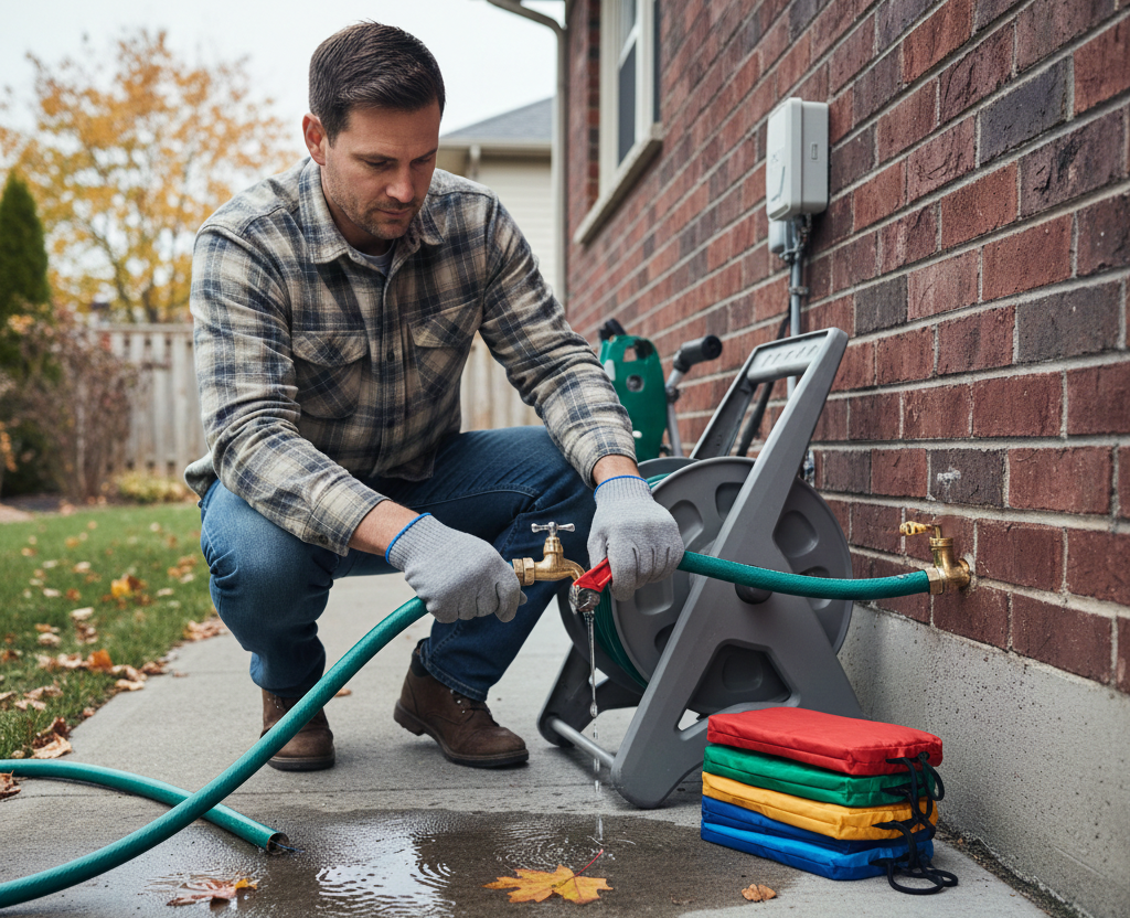 winterize outdoor plumbing