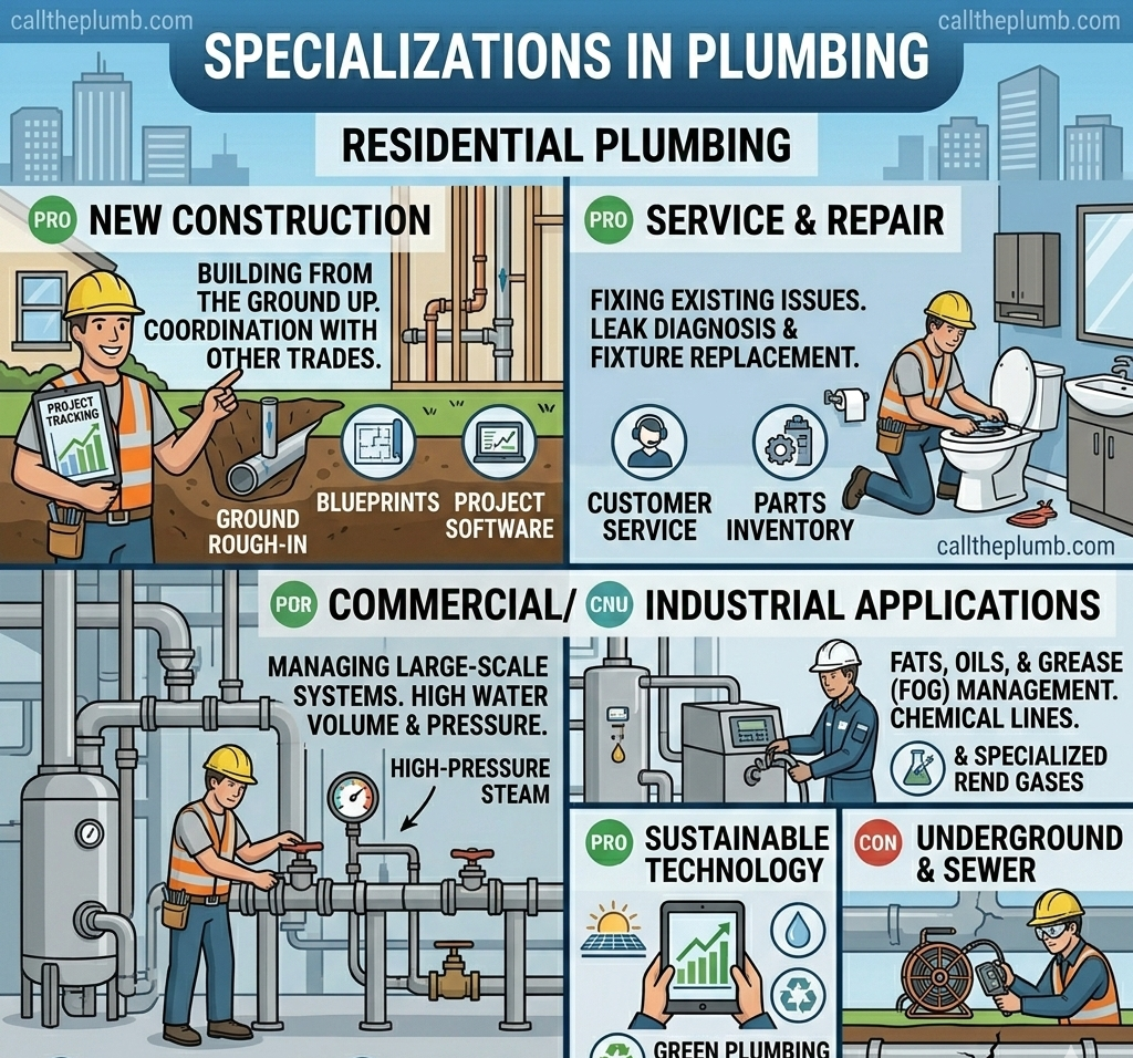 plumbing specializations