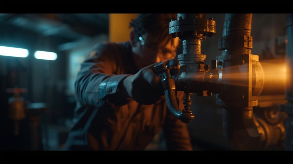 check for gas leak safely