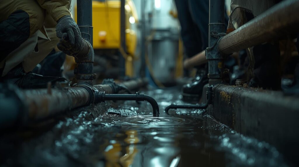 sewage backup safety